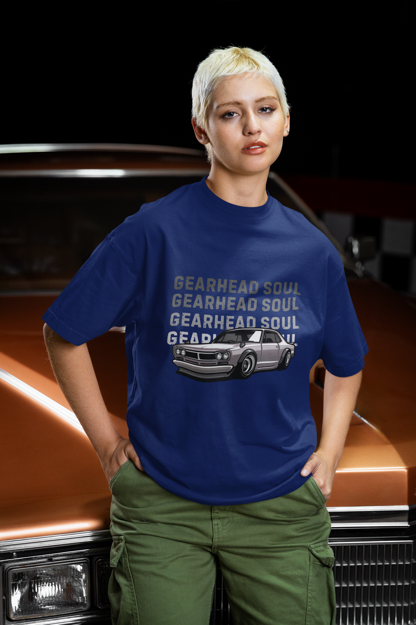 Men's & Women's cotton T-shirt-Gearhead Soul