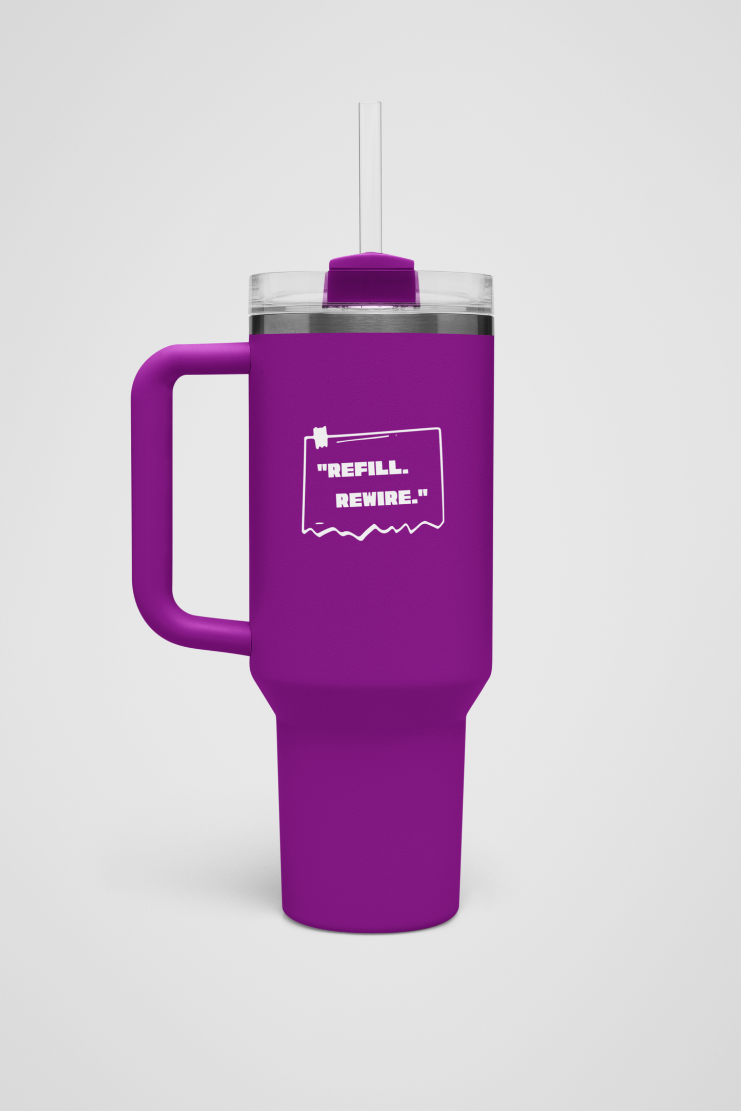 "REFILL. REWIRE." Stanley Tumbler - Your Perfect Hydration Companion