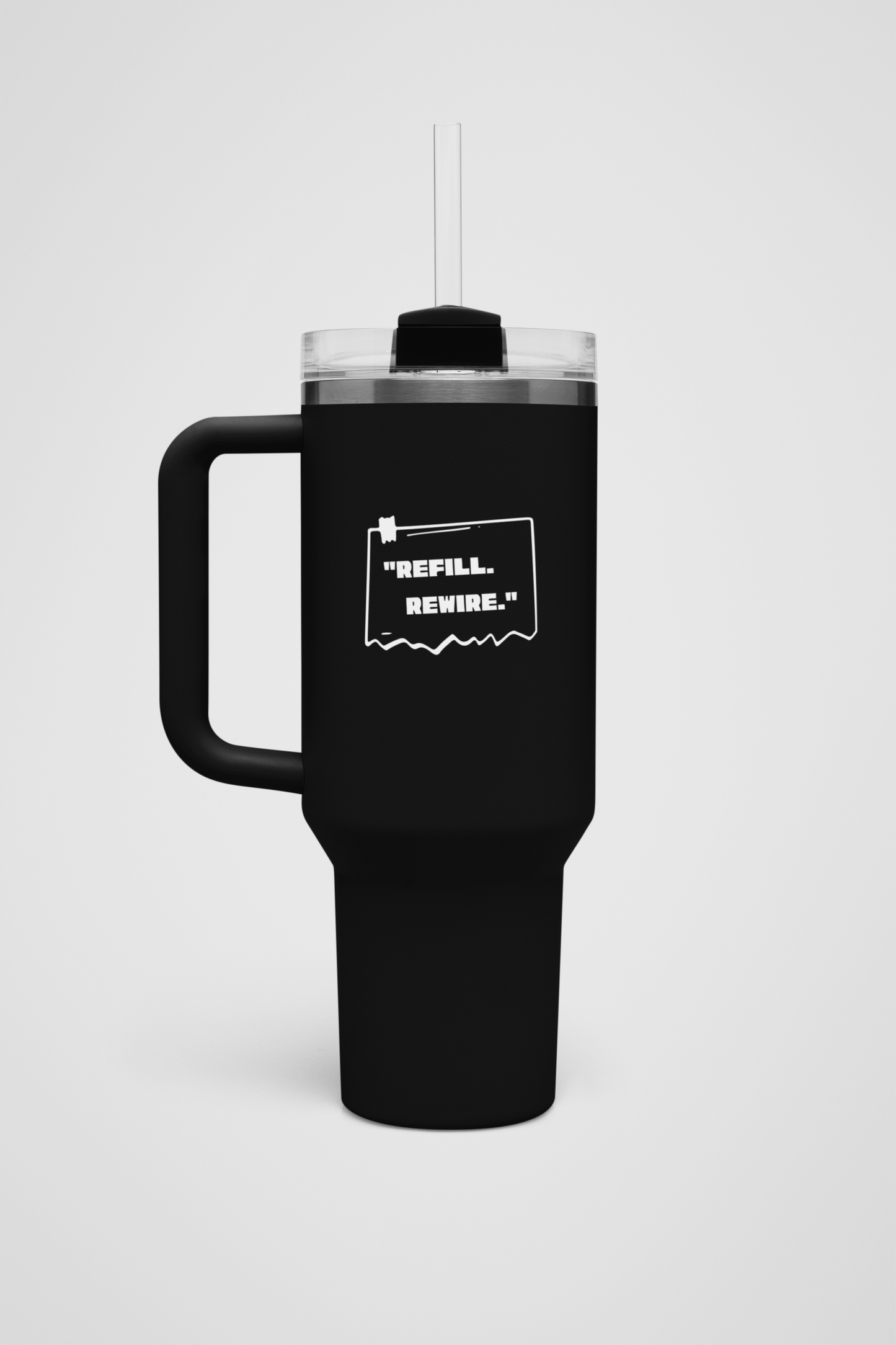 "REFILL. REWIRE." Stanley Tumbler - Your Perfect Hydration Companion