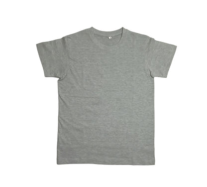 Round Neck Bio-Washed Cotton T-Shirt – 180 GSM
