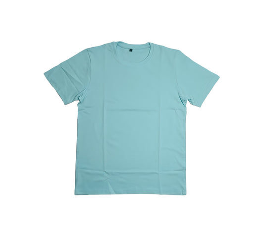 Round Neck Bio-Washed Cotton T-Shirt – 180 GSM