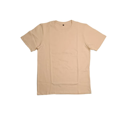 Round Neck Bio-Washed Cotton T-Shirt – 180 GSM