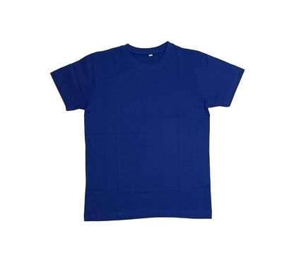 Round Neck Bio-Washed Cotton T-Shirt – 180 GSM