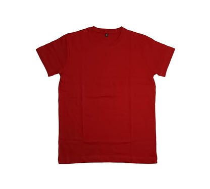 Round Neck Bio-Washed Cotton T-Shirt – 180 GSM