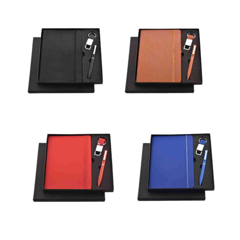 The Professional Signature Kit: A5 Diary, Executive Pen & Keychain Set