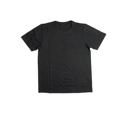 Round Neck Bio-Washed Cotton T-Shirt – 180 GSM