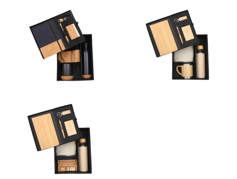 The Ultimate Eco-Onboarding Suite: 7-in-1 Bamboo & Cork Heritage Kit
