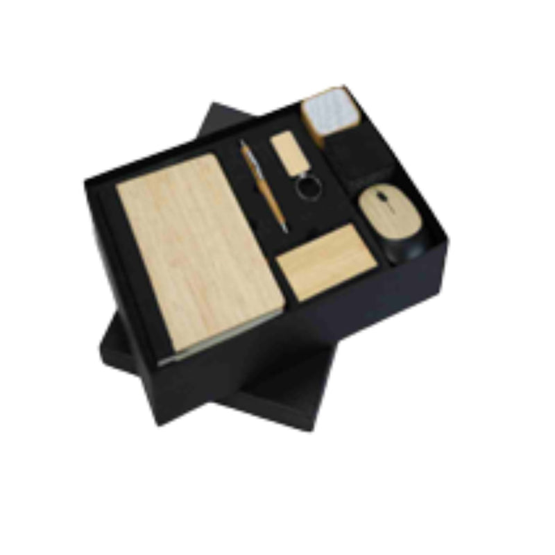 Elite Eco-Tech Suite: 6-in-1 Bamboo Executive Joining Kit