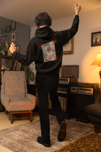 Oversized Hoodie | 'Risk is Always Better' Back Graphic