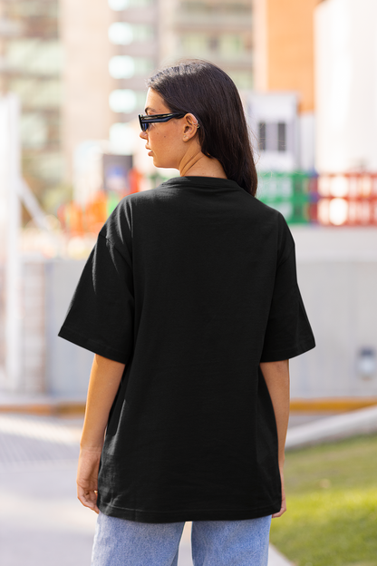 'The Warrior' Oversized Graphic Tee | Gym Streetwear