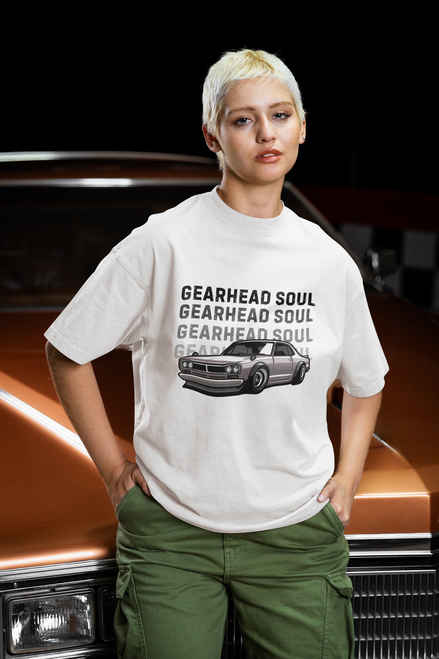 Men's & Women's cotton T-shirt-Gearhead Soul