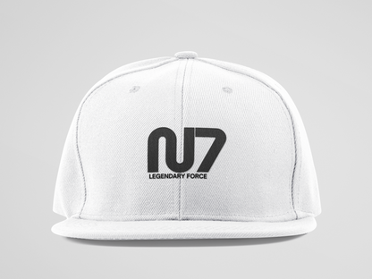 N7 Legendary Force Snapback Hat | Gray Embroidered Mass Effect Gaming Cap