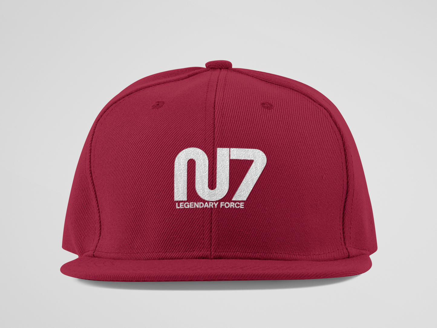 N7 Legendary Force Snapback Hat | Gray Embroidered Mass Effect Gaming Cap