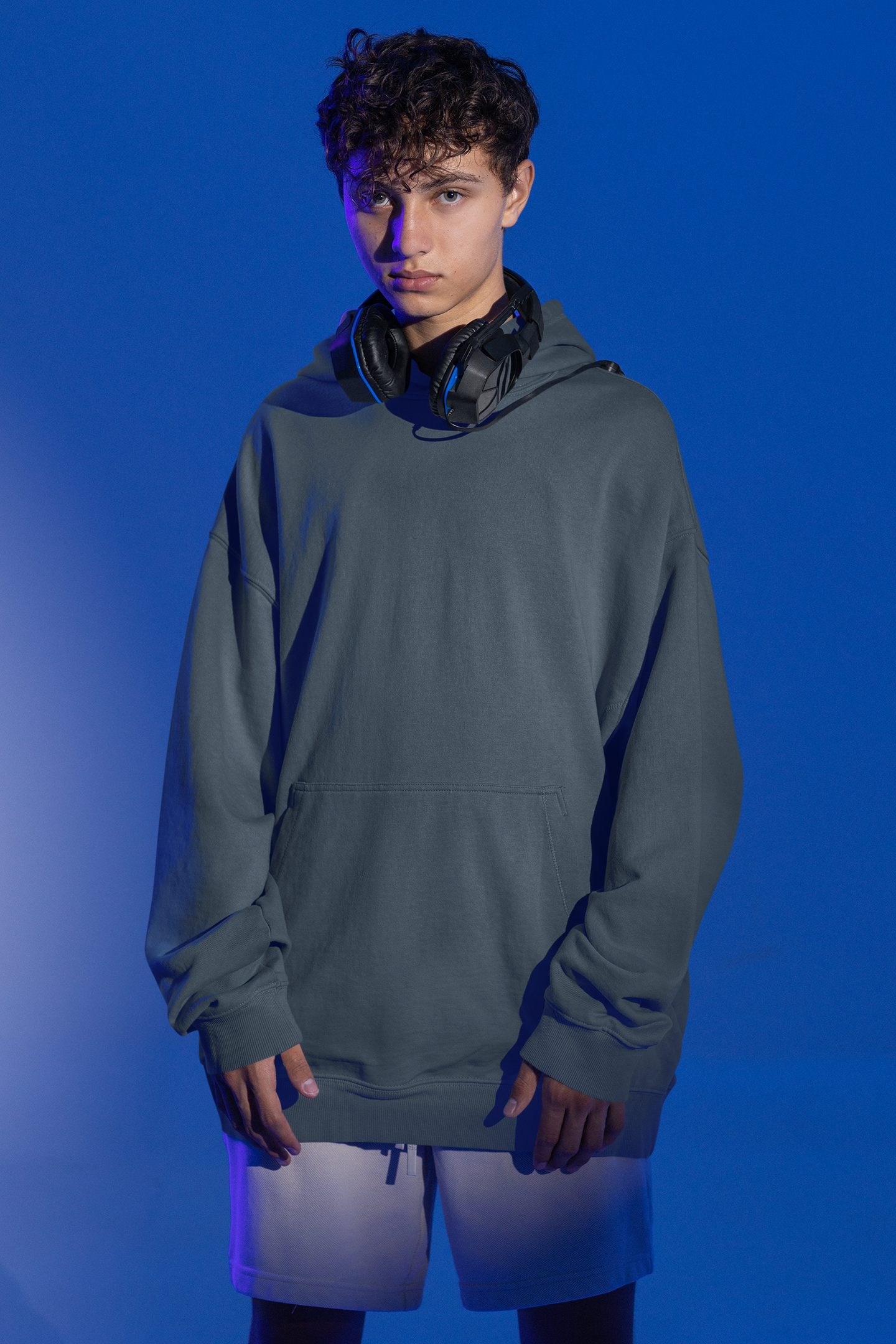 'Stubborn' Ram Graphic Oversized Hoodie | Streetwear Collection