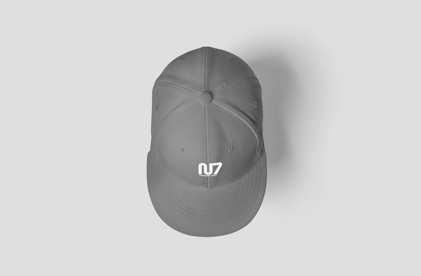 N7 Legendary Force Snapback Hat | Gray Embroidered Mass Effect Gaming Cap