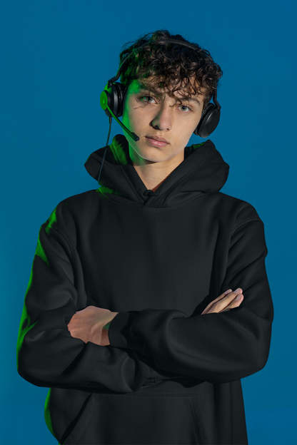 Oversized Hoodie | 'Risk is Always Better' Back Graphic