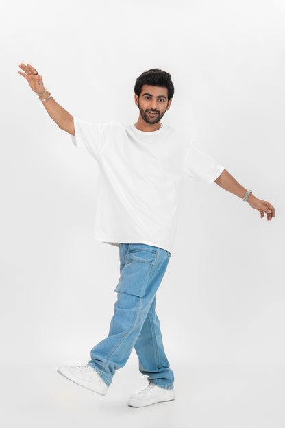 Oversized T-Shirt | 'Saviour of the World' Back Graphic-Mysoul