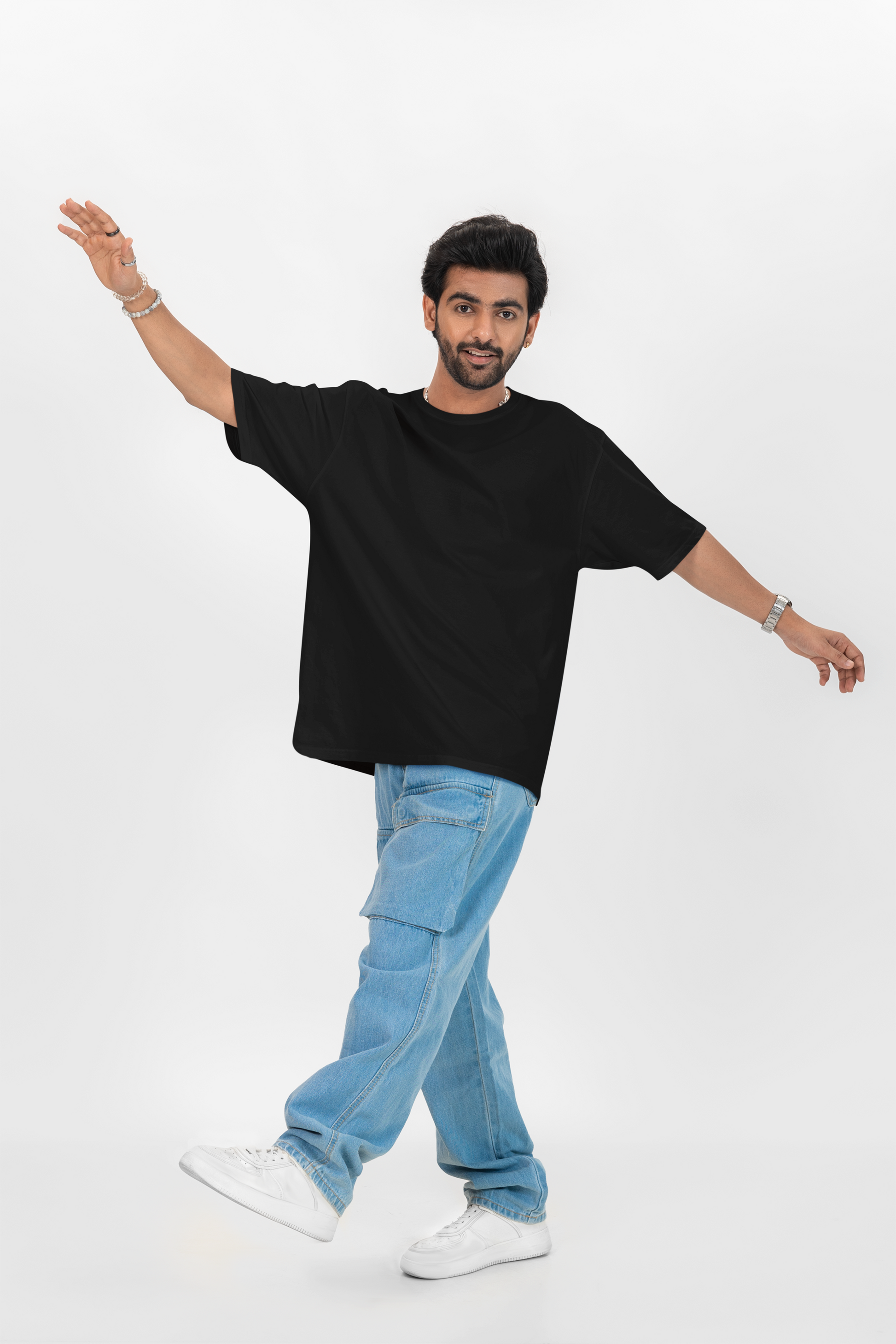 Oversized T-Shirt | 'Saviour of the World' Back Graphic-Mysoul