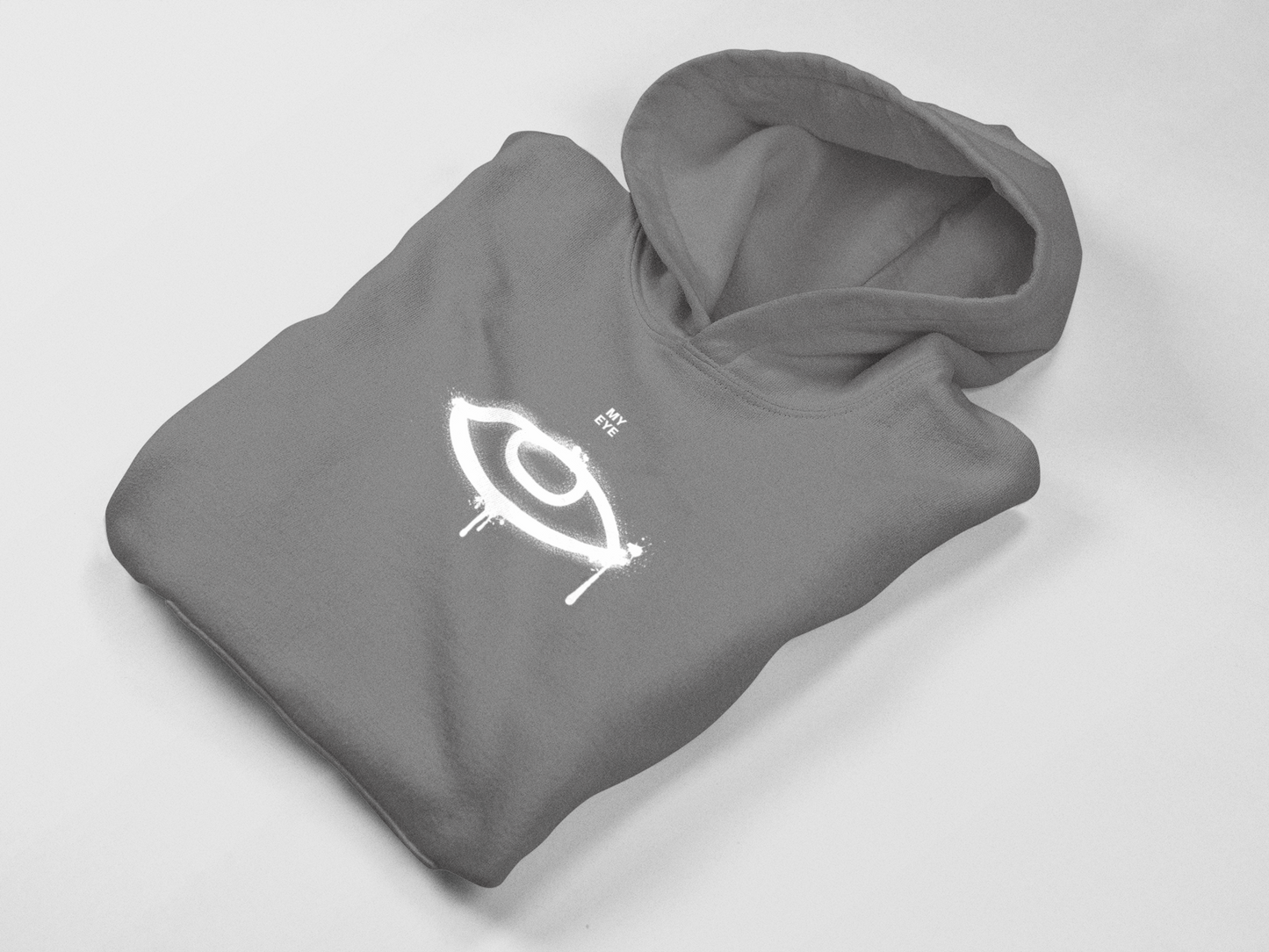 "Falling For You" Hoodie | Blue Lightning Love Message Pullover