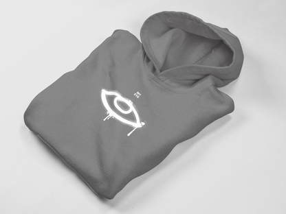 "Falling For You" Hoodie | Blue Lightning Love Message Pullover