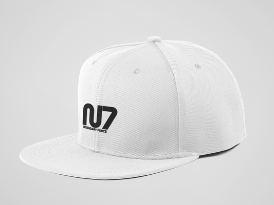N7 Legendary Force Snapback Hat | Gray Embroidered Mass Effect Gaming Cap